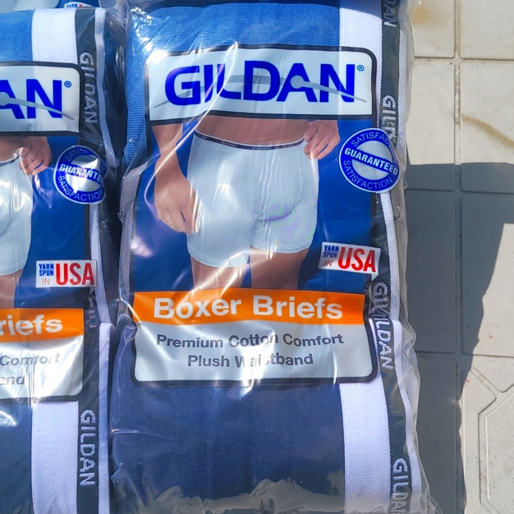4X 3  Pack Gildan Boxer Briefs 2XL